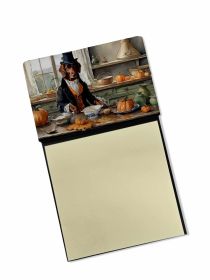NEW Irish Setter Fall Kitchen Pumpkins Sticky Note Holder Refillable Dispenser Self-Sticky Note Pads, Memo Pads Blank Desk Accessories