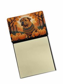 NEW Shar Pei Fall Sticky Note Holder Refillable Dispenser Self-Sticky Note Pads, Memo Pads Blank Desk Accessories
