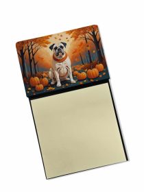 NEW White Boxer Fall Sticky Note Holder Refillable Dispenser Self-Sticky Note Pads, Memo Pads Blank Desk Accessories
