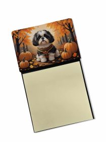 NEW Shih Tzu Fall Sticky Note Holder Refillable Dispenser Self-Sticky Note Pads, Memo Pads Blank Desk Accessories