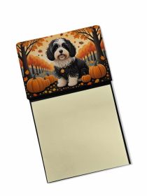 NEW Havanese Fall Sticky Note Holder Refillable Dispenser Self-Sticky Note Pads, Memo Pads Blank Desk Accessories