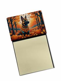 NEW Belgian Malinois Fall Sticky Note Holder Refillable Dispenser Self-Sticky Note Pads, Memo Pads Blank Desk Accessories