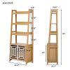 Furniture Style Dog Crate Ladder Bookcase Pet Friendly Furniture