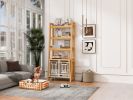 Furniture Style Dog Crate Ladder Bookcase Pet Friendly Furniture